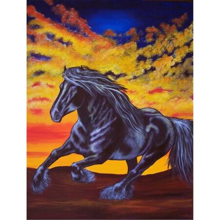 Patioplus Desert Wind Horse Flag Garden Size PA2920025